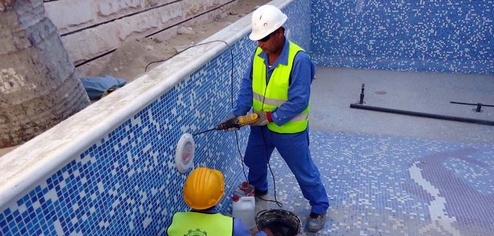 شركة فحص تسربات مسابح